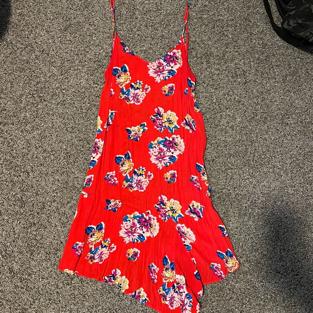 BP Red Floral Dress